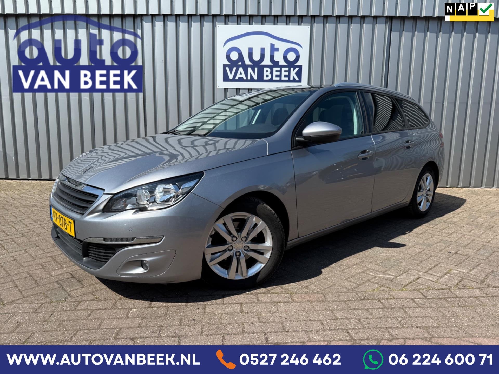 Peugeot 308 SW 1.6 BlueHDI Executive|Pano|APK 07-2026, Auto's, Voorwielaandrijving, Stof, 4 cilinders, Origineel Nederlands