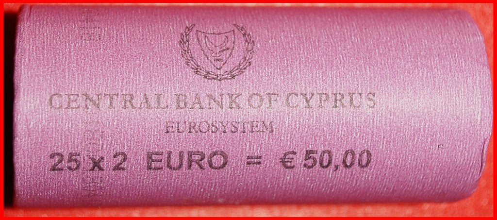 Ⰺ GREECE (2010-2025): CYPRUS ROLL 2 EUROS 2018! DIE I r4!, Postzegels en Munten, Ophalen of Verzenden, Cyprus, 2 euro, Setje