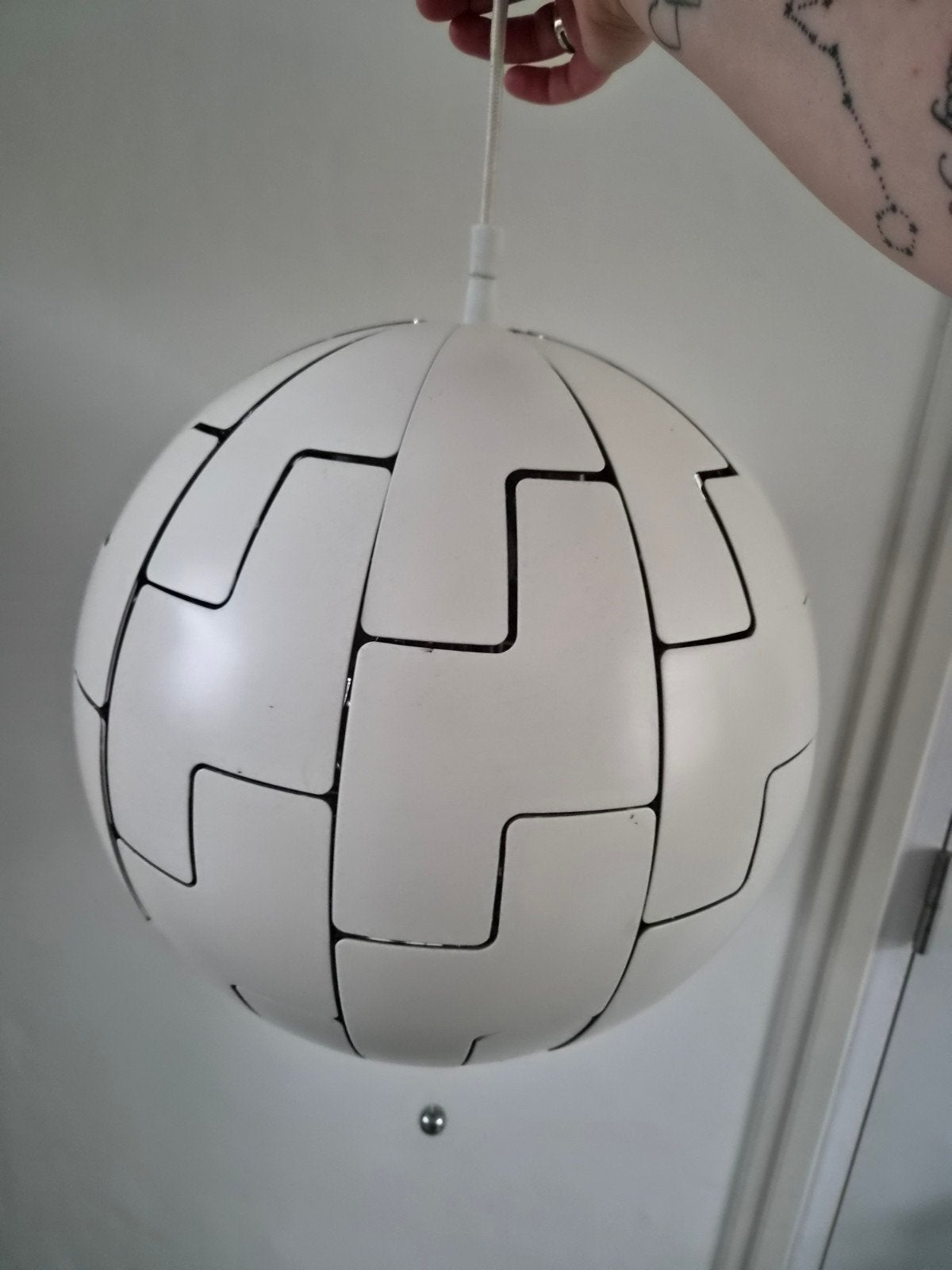 Ikea lamp, Ophalen of Verzenden, Gebruikt, Kunststof, .