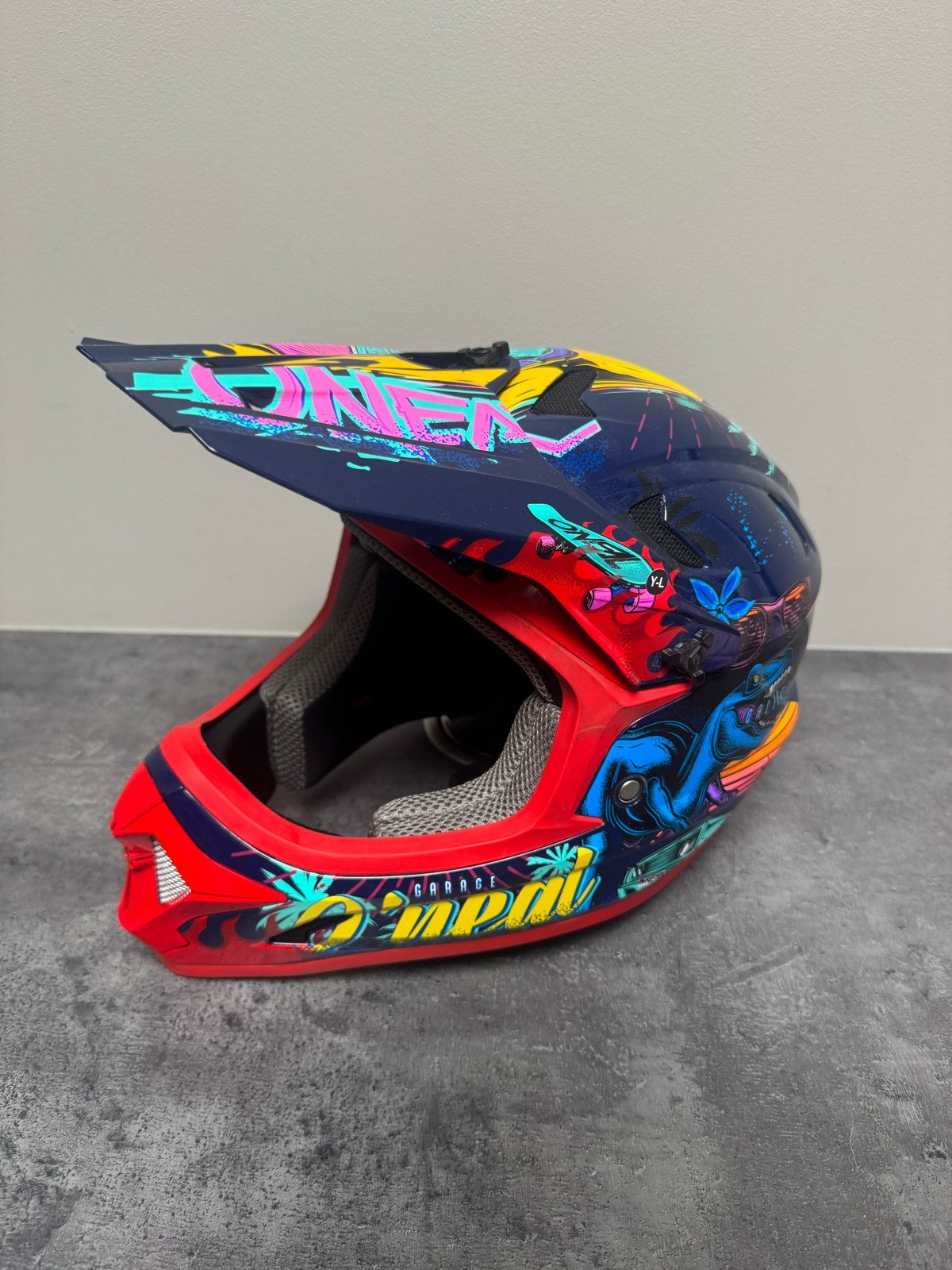 O'Neal Helm - motorcross / fietshelm - Kindermaat L, Ophalen, Zo goed als nieuw, L, Jongen