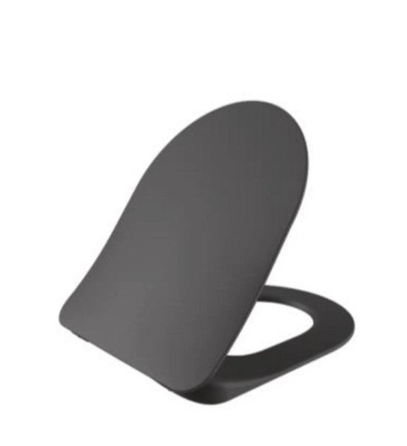 Creavit toiletzitting (Mat zwart), Ophalen of Verzenden, Nieuw, Zwart, Toilet-accessoire