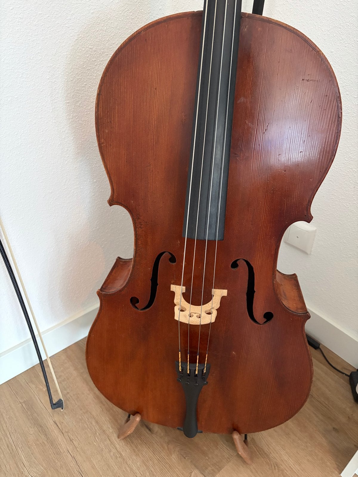 Foto 2 van Prachtige Franse Pernoud Cello met complete toebehoren