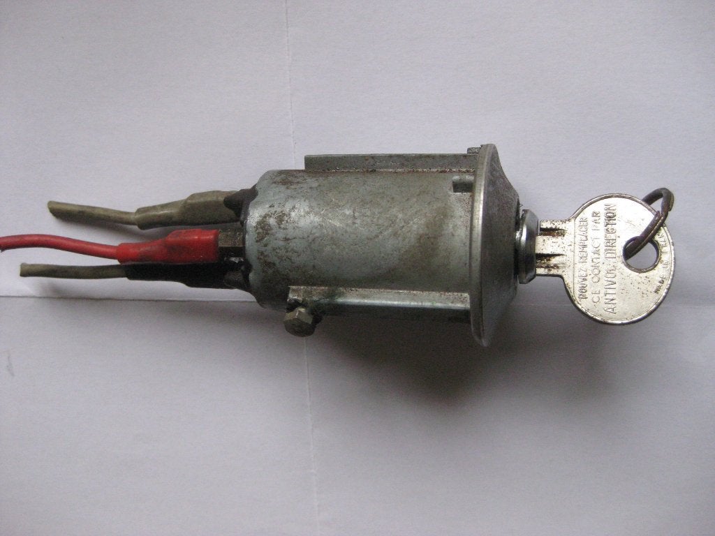 Contactslot (simca?), Ophalen, Nieuw