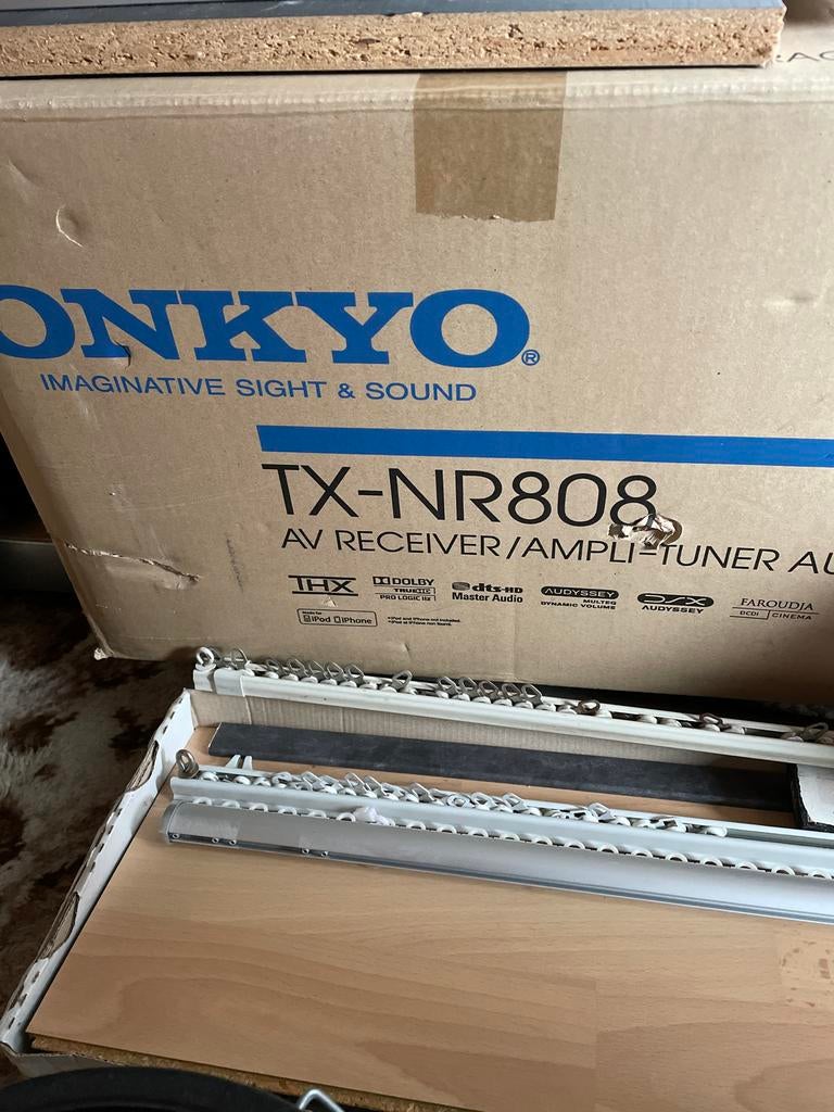 Onkyo TX-NR808 AV Receiver/Versterker - THX Certified, Audio, Tv en Foto, Versterkers en Receivers, Overige systemen, Ophalen of Verzenden