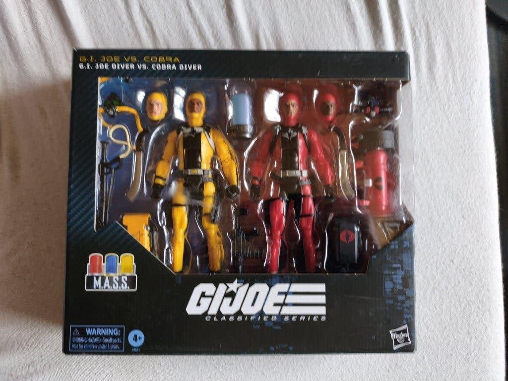 G.I. Joe Classified Series #169 G.I. Joe DiverVs.Cobra Diver, Verzamelen, Poppetjes en Figuurtjes, Ophalen of Verzenden, Nieuw