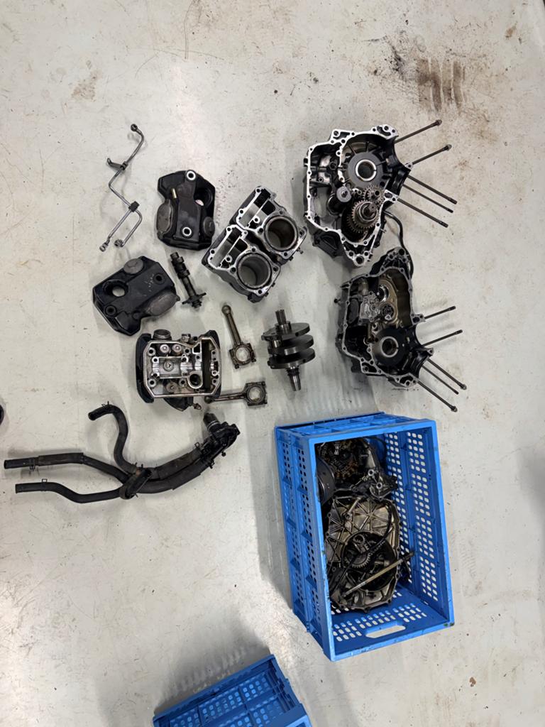Honda Transalp 600 motorblok onderdelen - Aannemelijk bod, Ophalen of Verzenden, Gebruikt