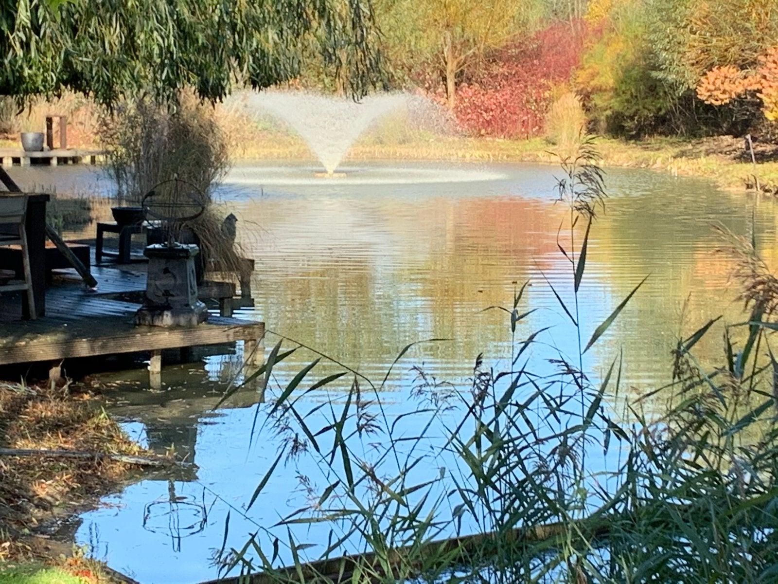 Fontein beluchter 220V/380V voor vijver of waterpartij, Ophalen of Verzenden, Gebruikt, Overige materialen, Fontein