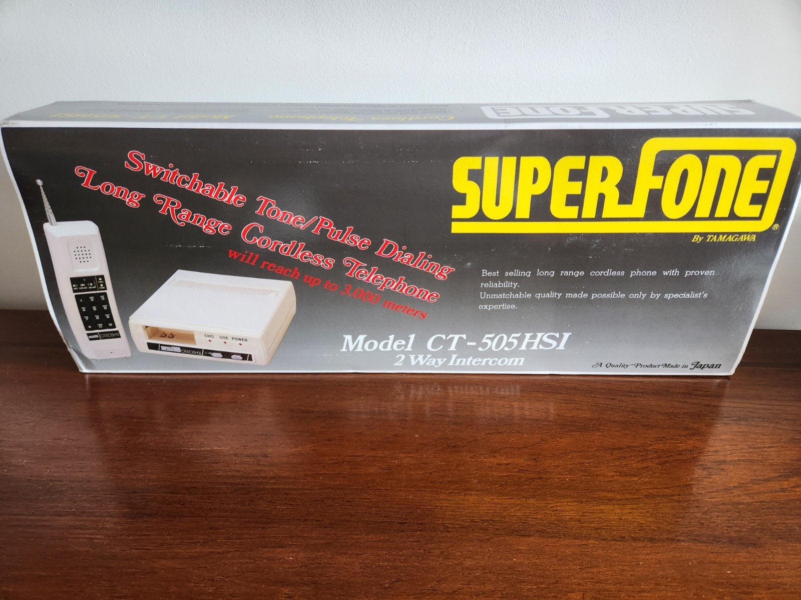 Jaren 80 Superfone Tamagawa telefoon New Old Stock -Uniek, Verzamelen, Ophalen of Verzenden, Overige typen