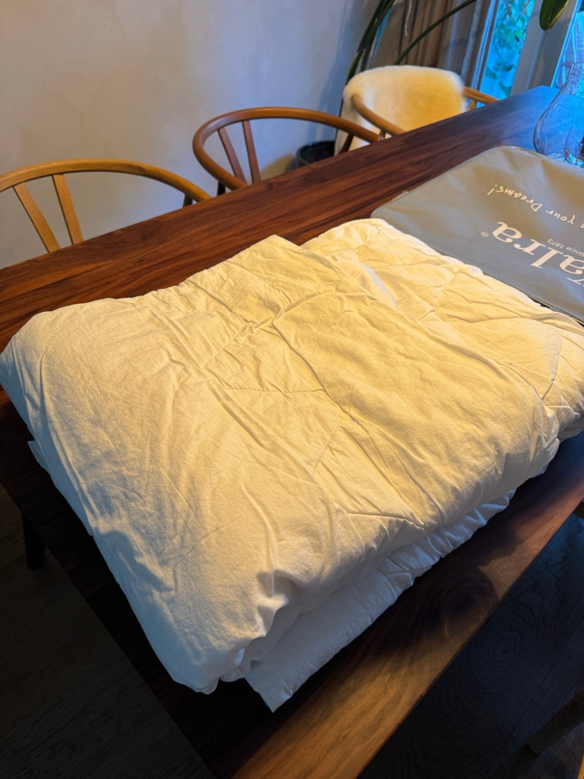 Walra London Dekbed 4 Seizoenen - 200x200 cm, Wit, Katoen, Tweepersoons, Ophalen of Verzenden