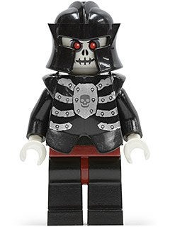 LEGO Castle cas330 Fantasy Era - Skeleton Warrior 4, White,, Gebruikt, Lego, Ophalen of Verzenden, Minifiguur