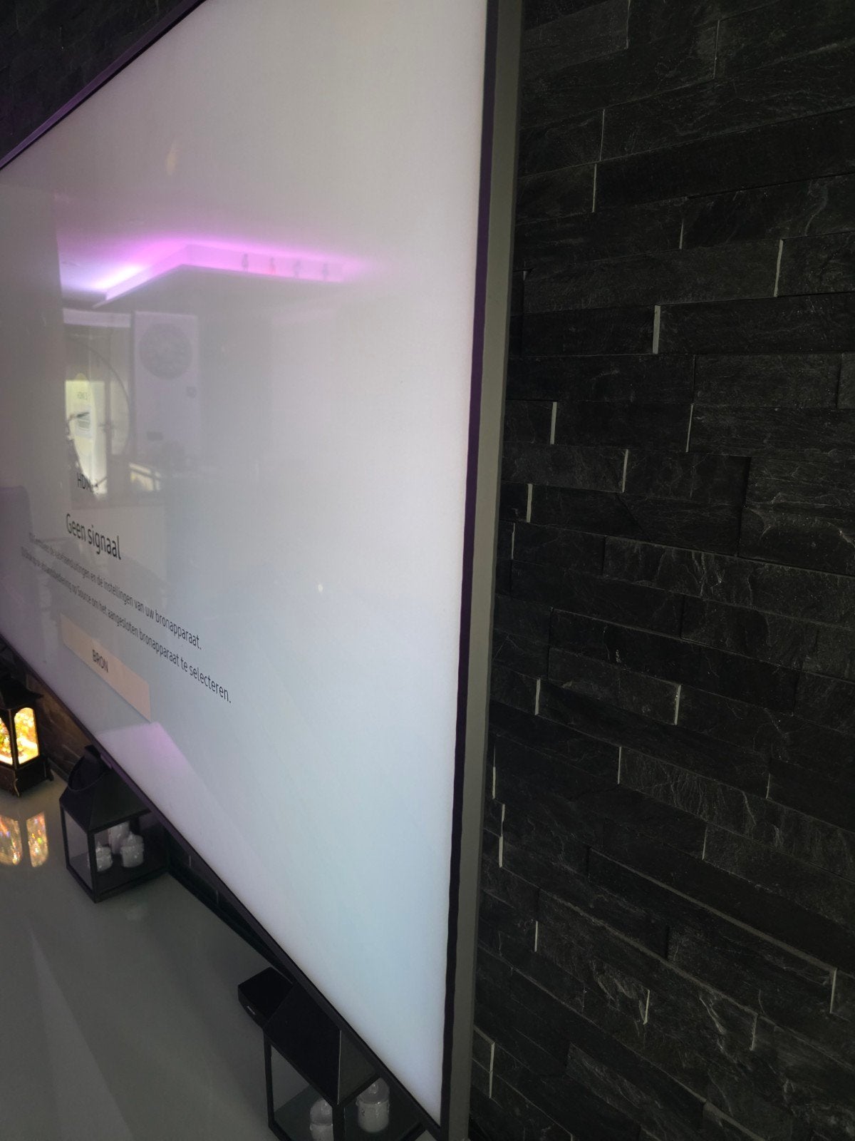SAMSUNG 65 inch tv, Audio, Tv en Foto, Ophalen, Zo goed als nieuw, Samsung, 100 cm of meer