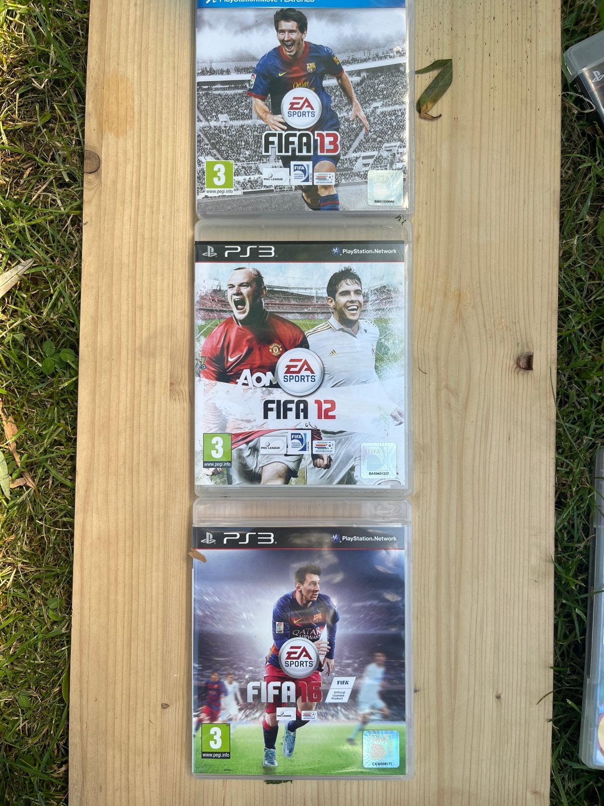 FIFA 12, 13 en 16 voor PS3 - Voetbalgames, Spelcomputers en Games, Gebruikt, 1 speler, Eén computer, Ophalen of Verzenden