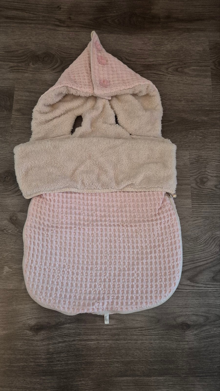 Koeka voetenzak Oslo Teddy roze, Koeka, Ophalen of Verzenden, Zo goed als nieuw, Voetenzak