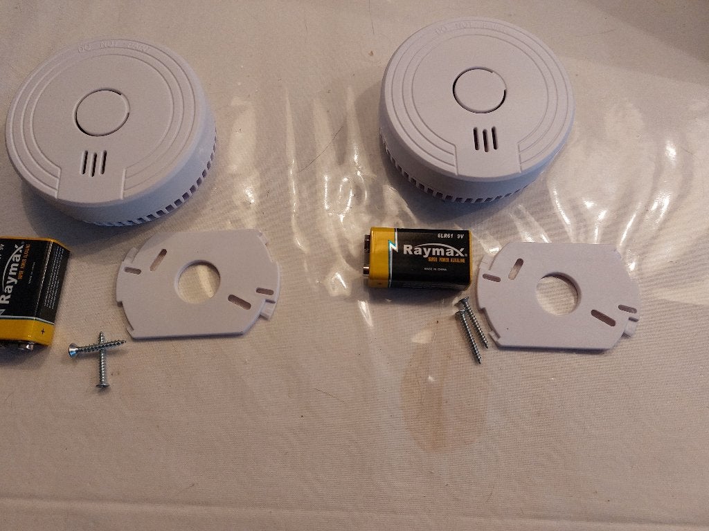 2-Pack ELro Rookmelder met Batterij,, Detector, Sensor of Melder, Ophalen of Verzenden, Zo goed als nieuw, Rook