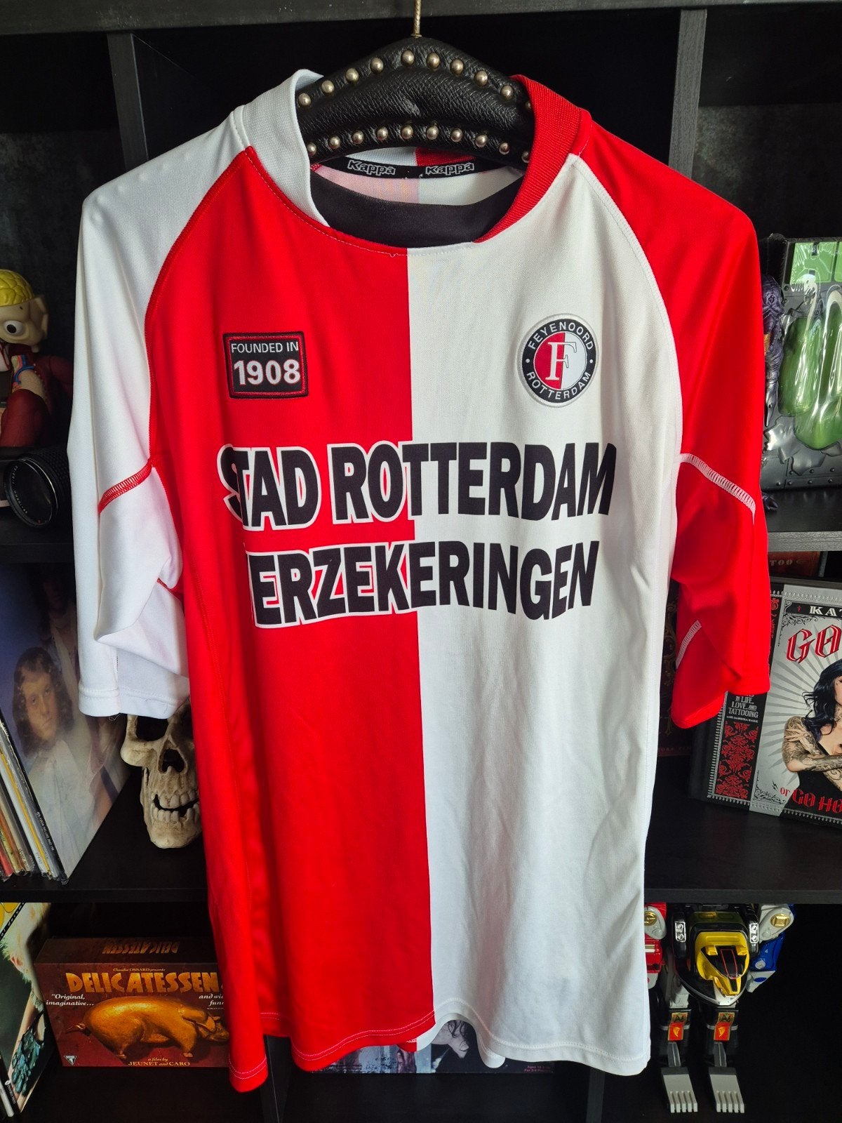 Feyenoord Thuisshirt 2002-2003 Maat XXL, Ophalen of Verzenden, Gebruikt