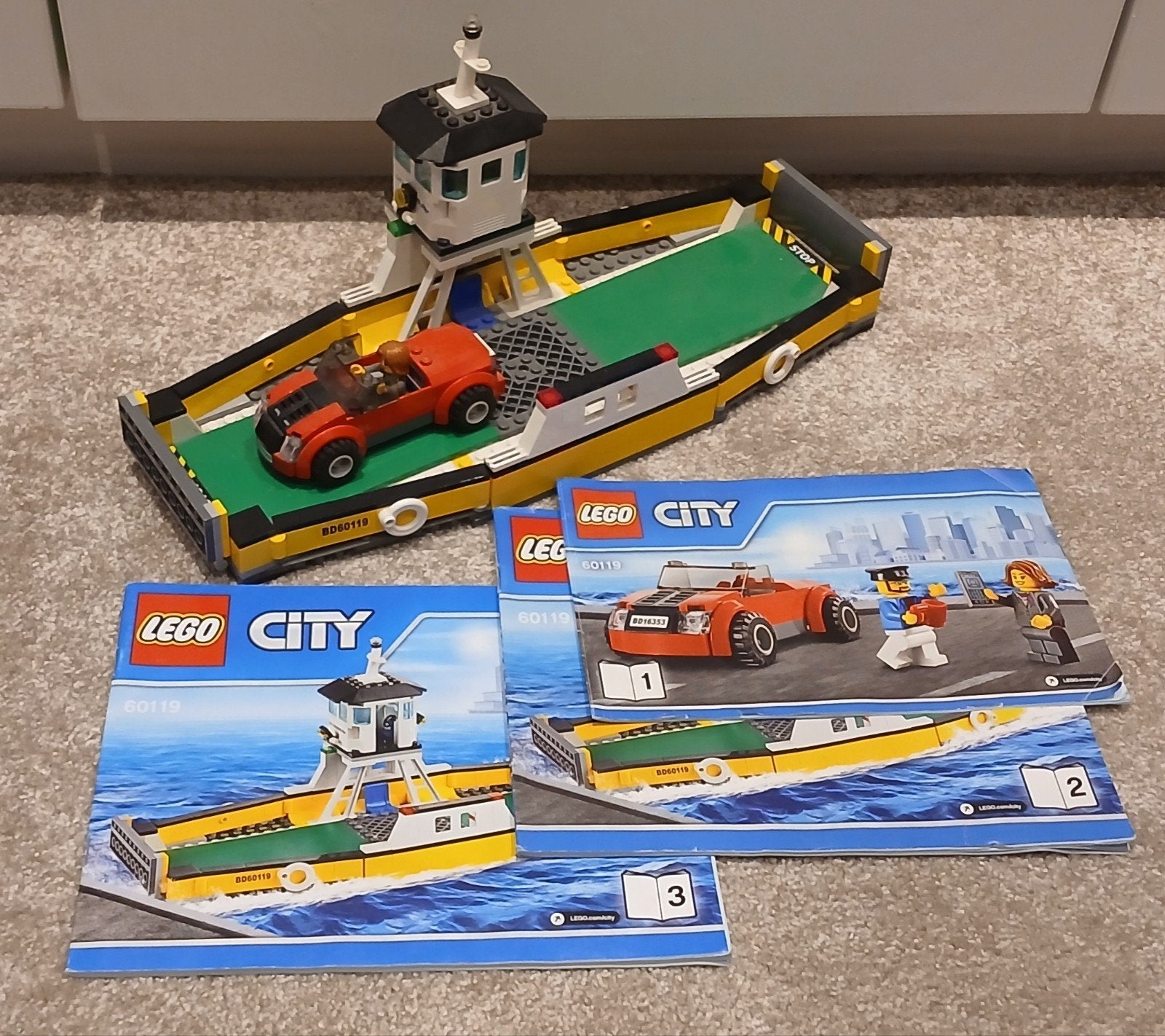Lego city veerboot 60119, Ophalen of Verzenden