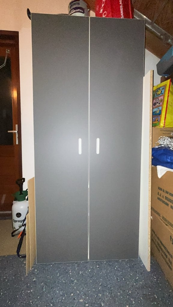 IKEA jassenkast / kledingkast, Ophalen, Met deur(en), Gebruikt, 50 tot 100 cm