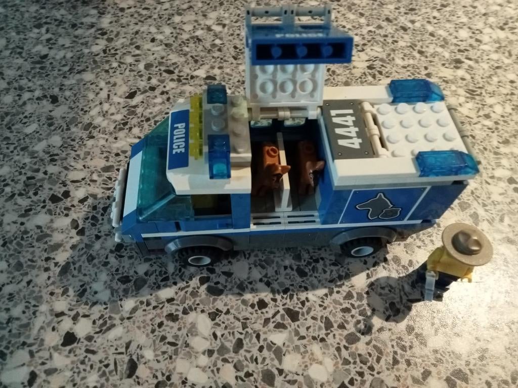 LEGO POLITIE 4441 INCLUSIEF BOUWTEKENING, Ophalen of Verzenden