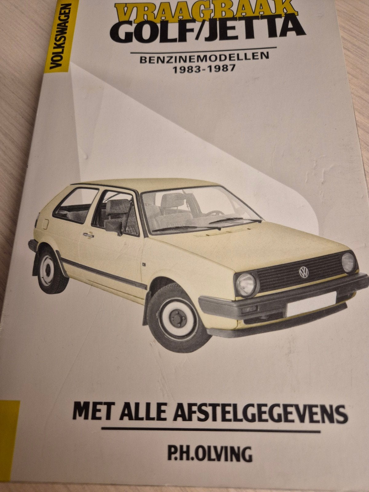 vraagbaak Volkswagen Golf 2 benzine óók Golf 1800 automaat, Ophalen of Verzenden