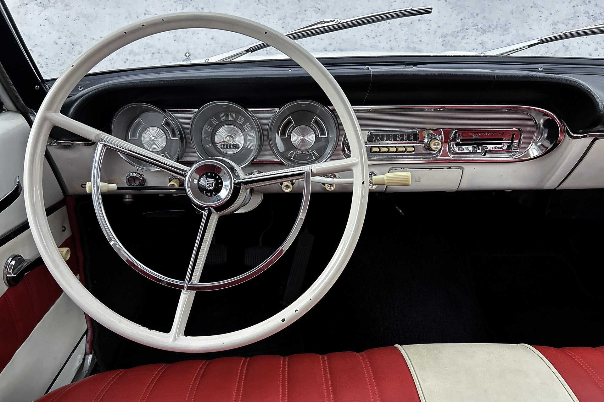 Ford Fairlane 500 V8 4-deur sedan 1962 (bj 1962), foto 11