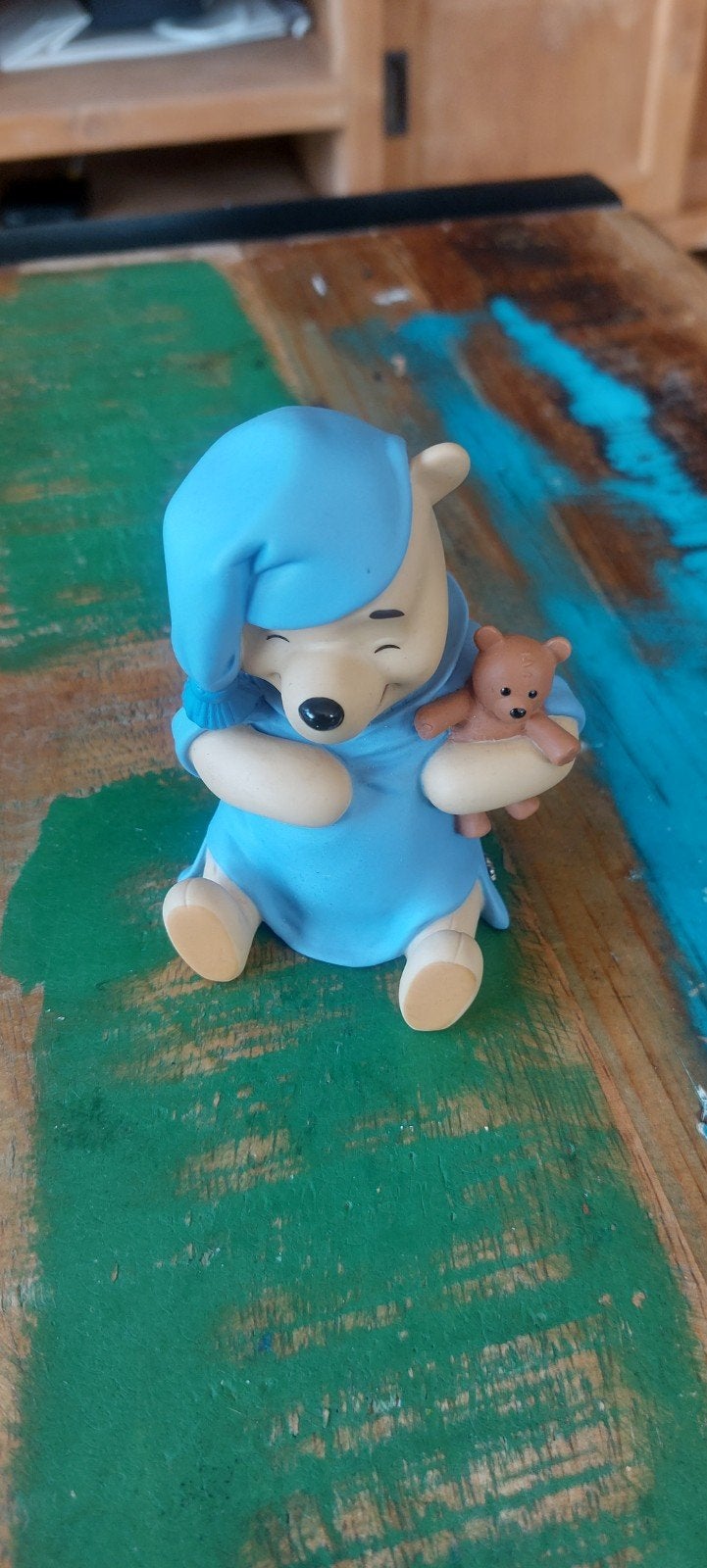 Winnie de Poeh Beeldje - Pooh & Friends, Ophalen of Verzenden, Zo goed als nieuw, Overige soorten, Beeldje of Figuurtje