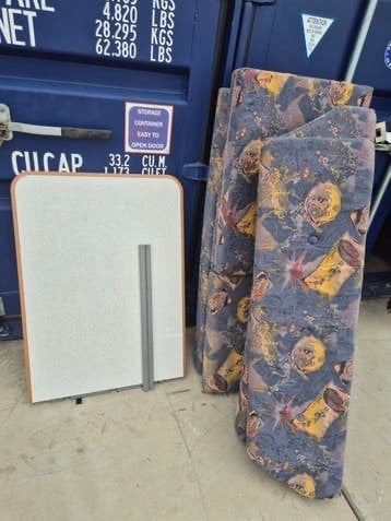 Kip 48t grijze zithoek met tafel, Ophalen, Gebruikt, Stof