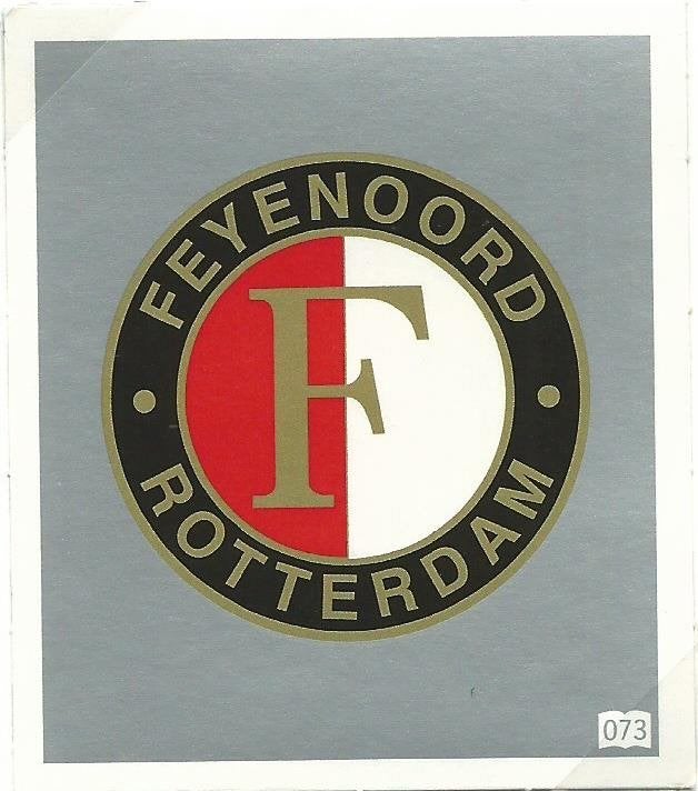 2010 plaatjes AH Feyenoord 18x, Verzenden, Zo goed als nieuw, Feyenoord, Poster, Plaatje of Sticker