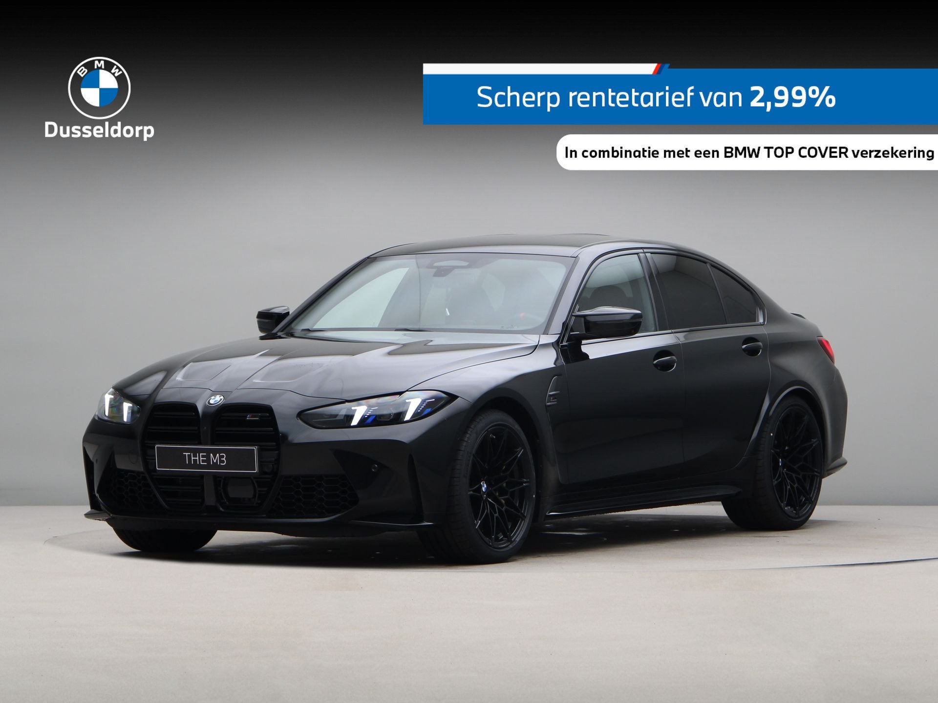 BMW M3 xDrive Competition (bj 2026, automaat), Automaat, Zwart, 2993 cc, 532 pk