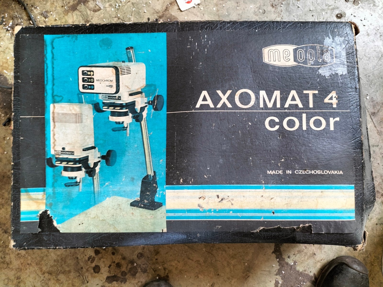 Meopta Axomat 4 Color Doka Vergroter - Vintage Fotografie, Ophalen of Verzenden, Gebruikt, Complete dokaset