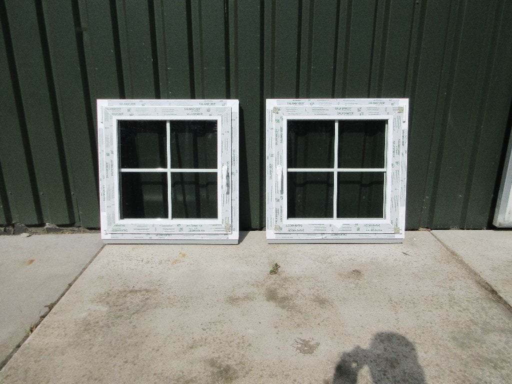 kunststof kozijnen, Kunststof, Raamkozijn, Nieuw, Inclusief glas