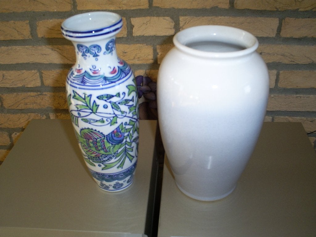 Vazen 2 stuks, Ophalen of Verzenden