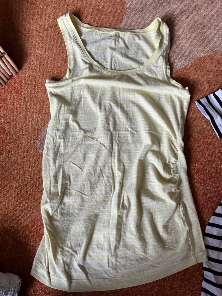 Leuk hemdje Gap maternity, maat M, Maat 38/40 (M), Geel, Zo goed als nieuw, Shirt of Top