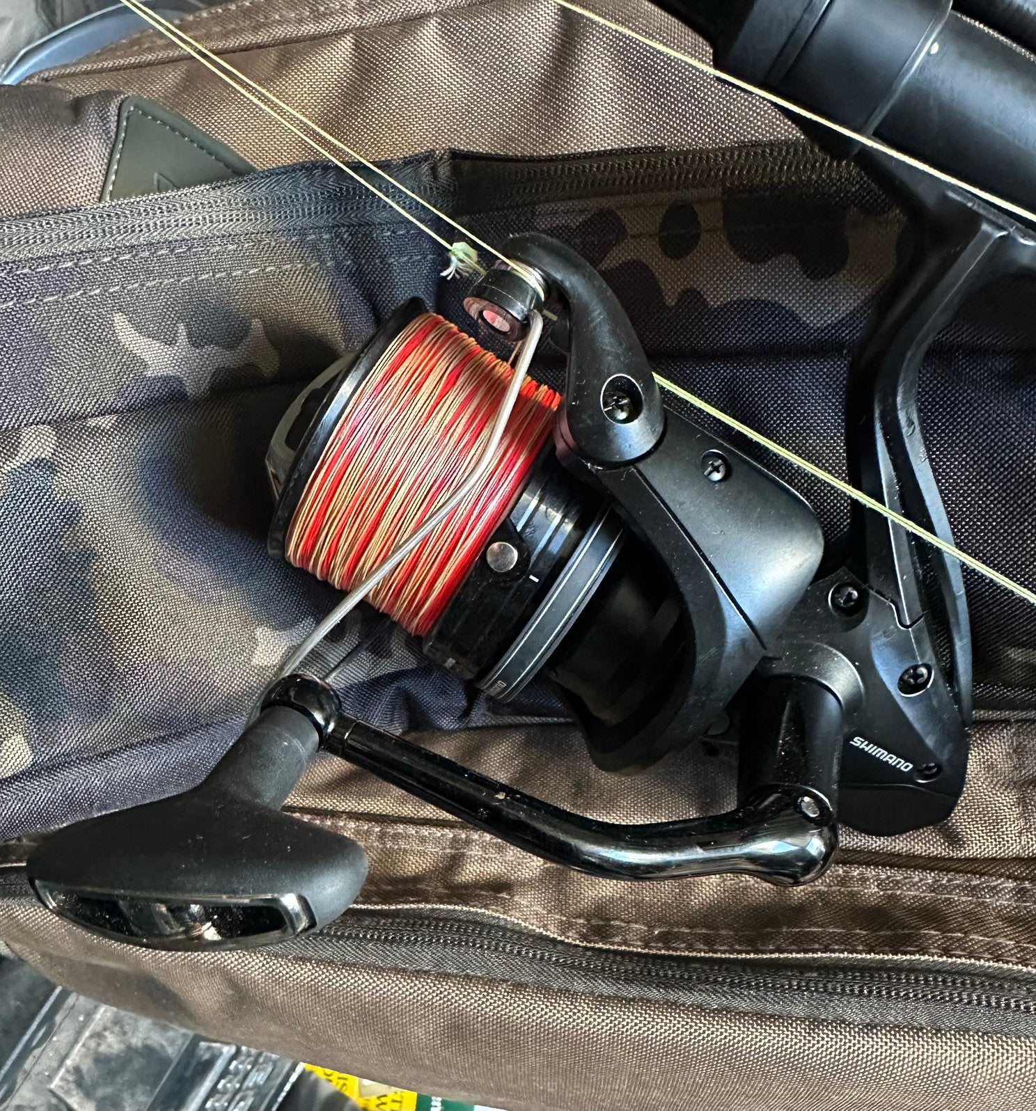 Shimano TX Spodhengel - Aerlex XTB Spod molen - Foudraal, Watersport en Boten, Ophalen, Zo goed als nieuw, Werphengel