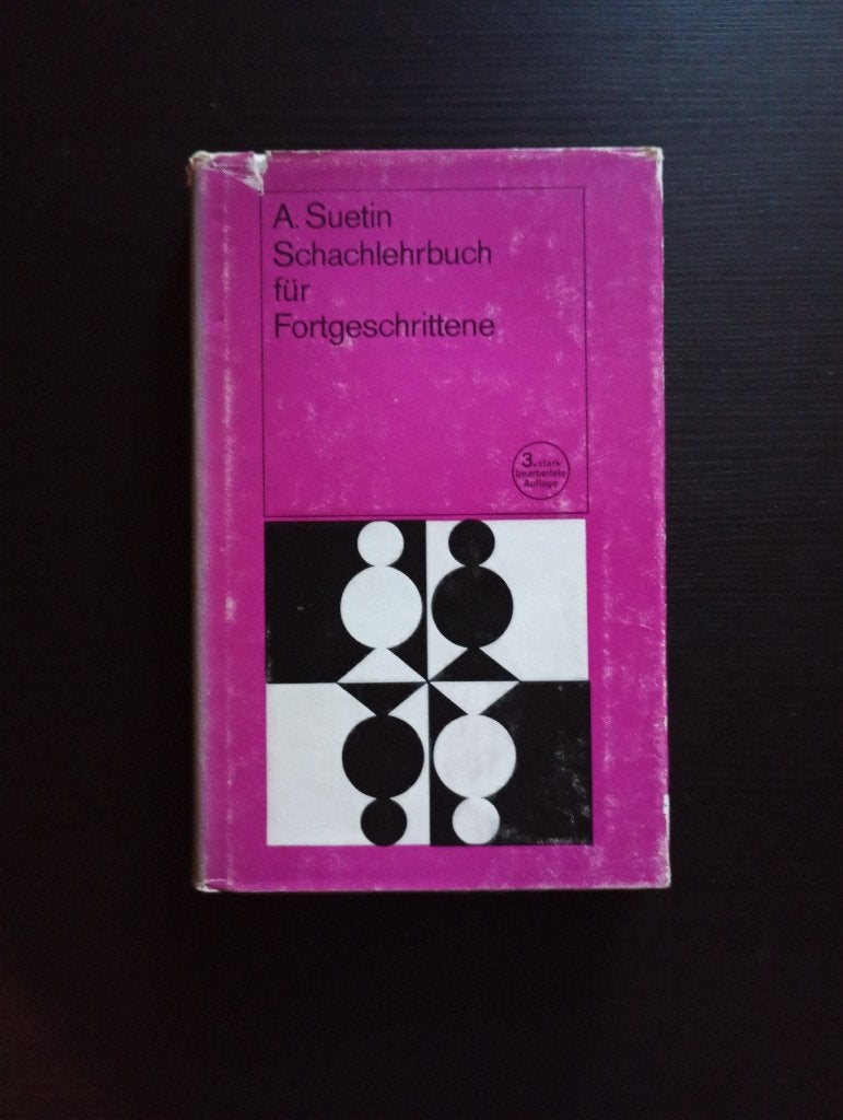 Schach lehrbuch für fortgeschrittene, Ophalen of Verzenden, Minder dan 500 stukjes, Zo goed als nieuw, Schaken