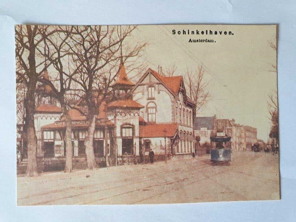 Ansichtkaart 1975 - Amsterdam 700 jaar - Schinkelhaven (..), Verzamelen, Ansichtkaarten | Nederland, Ophalen of Verzenden, 1960 tot 1980