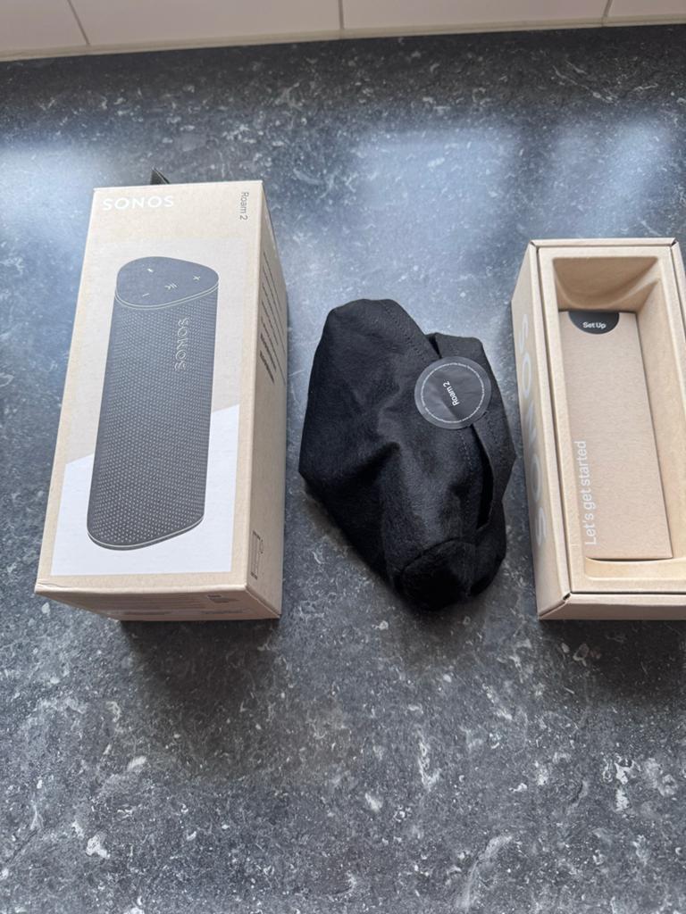 Sonos Roam 2 Draagbare Smart Speaker, Audio, Tv en Foto, Luidsprekers, Ophalen, Overige typen, Zo goed als nieuw, Sonos