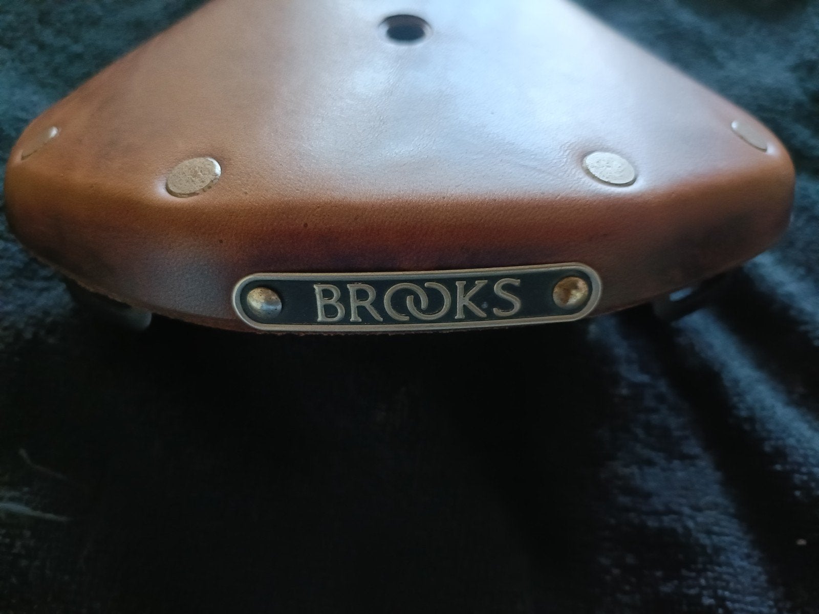 Brooks B17S  dames Standard Zadel - Bruin Leer, Fietsen en Brommers, Fietsonderdelen, Gebruikt, Leer, Ophalen of Verzenden, Brooks