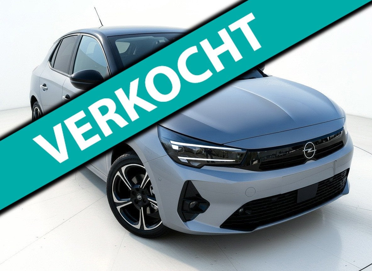 Opel Corsa-e GS Line 50 kWh|Ultimate pack|Warmtepomp|Navi Pr, Auto's, Dealer onderhouden, Gebruikt, Zwart, Origineel Nederlands