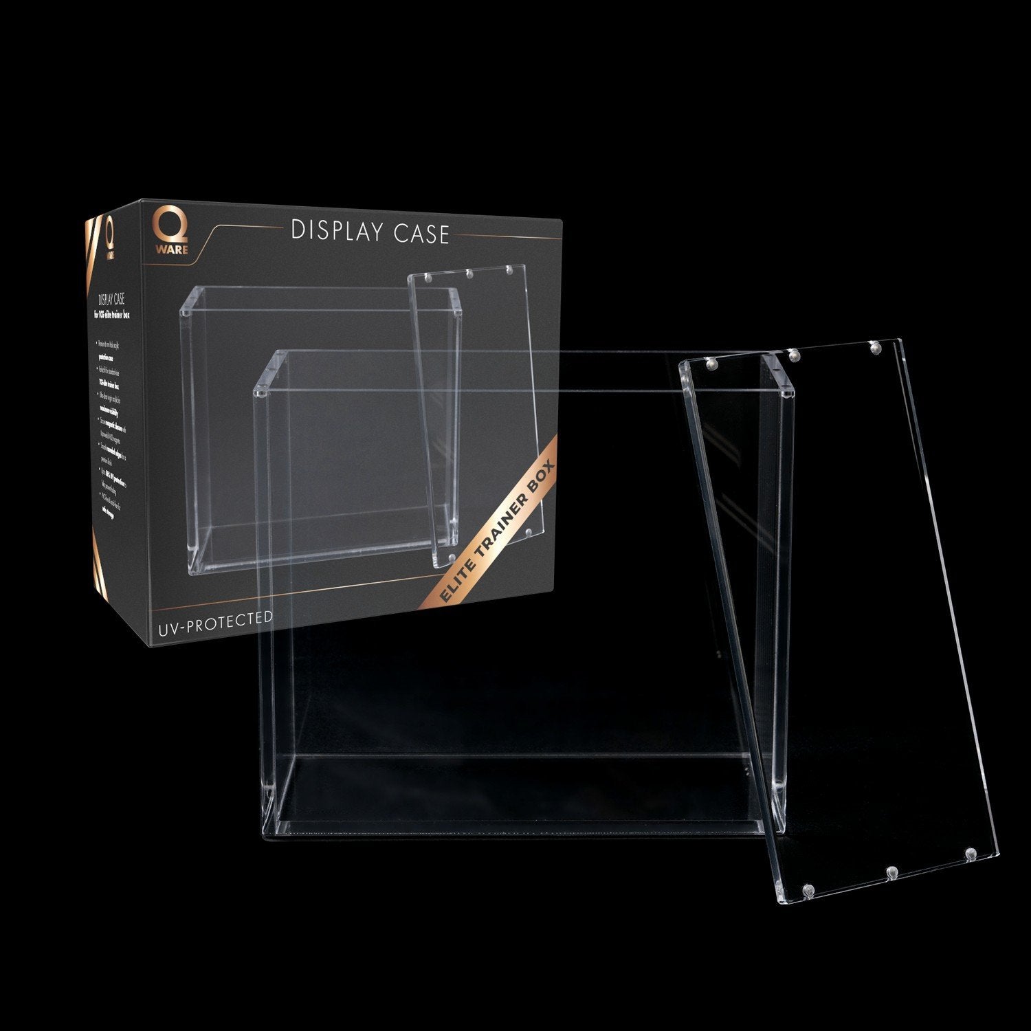 Display Case Elite Trainer Box UV-Protected Acryl, Ophalen, Nieuw