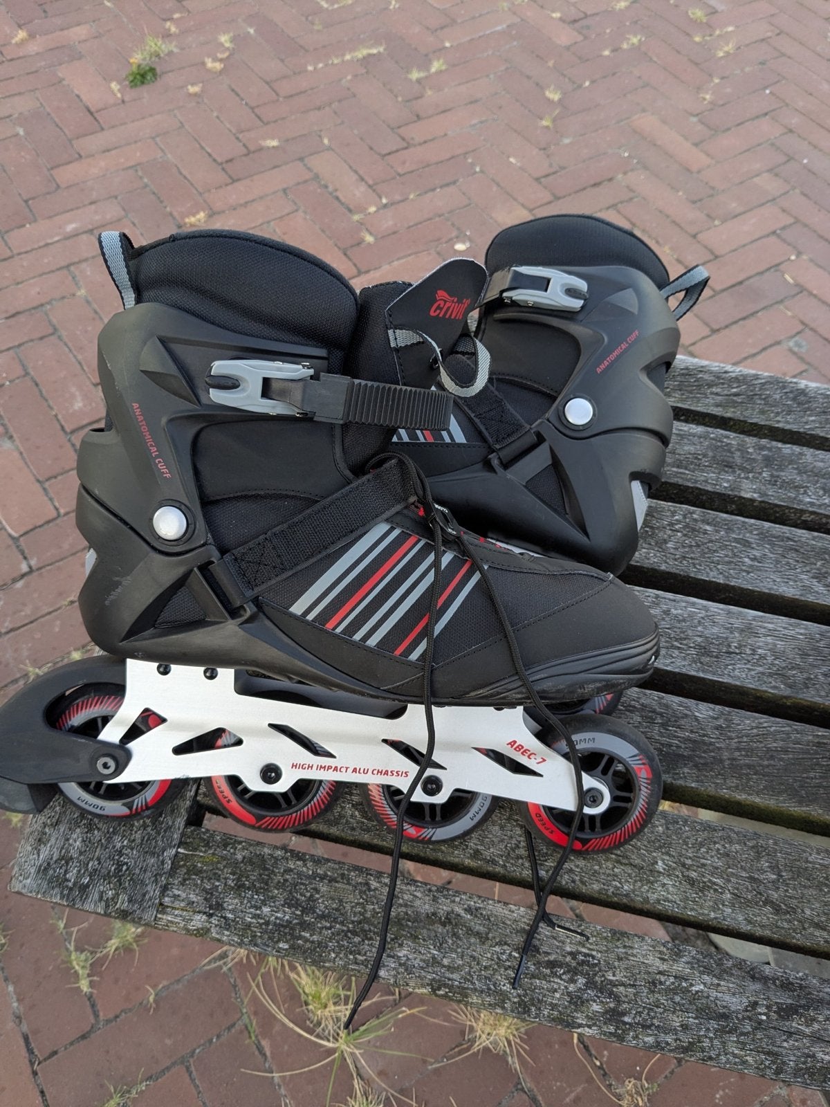 Crivit skeelers / inline skates - Maat 45, Overige merken, Heren, Ophalen of Verzenden, Zo goed als nieuw