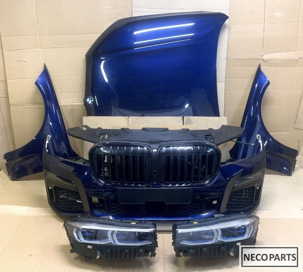 BMW 7 SERIE G11 G12 FACELIFT VOORKOP ALLES LEVERBAAR !!!, Gebruikt, -, Ophalen of Verzenden, Achter