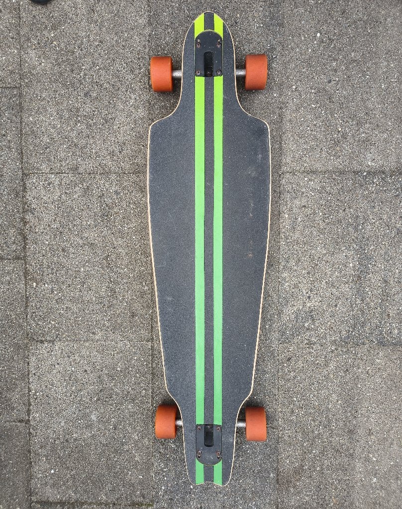 Saterno Drop-Through Longboard, Ophalen of Verzenden, Gebruikt, Skateboard, Longboard