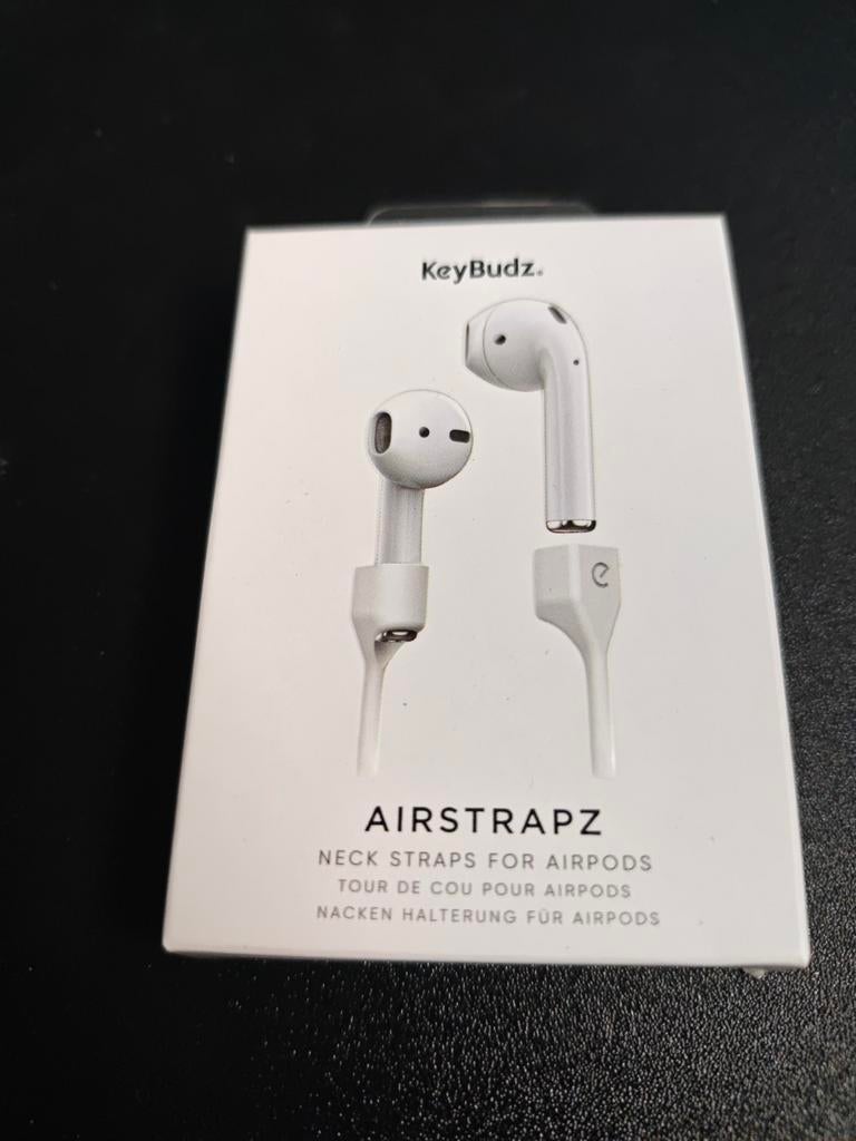 KeyBudz Airstrapz - Nekband voor AirPods - Nieuw, IPhone SE (2022), Overige merken, Overige typen, Nieuw
