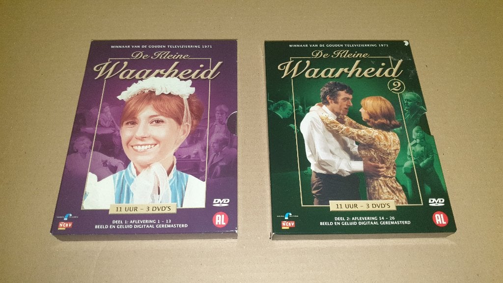 DVD - De kleine waarheid deel 1 en deel 2, Alle leeftijden, Ophalen of Verzenden, Zo goed als nieuw, Komedie