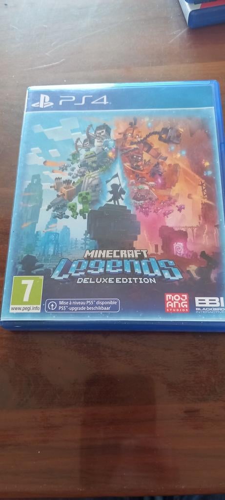Minecraft Legends Deluxe Edition PS4 (PS5 upgrade), Spelcomputers en Games, Games | Sony PlayStation 5, Online, 1 speler, Ophalen of Verzenden