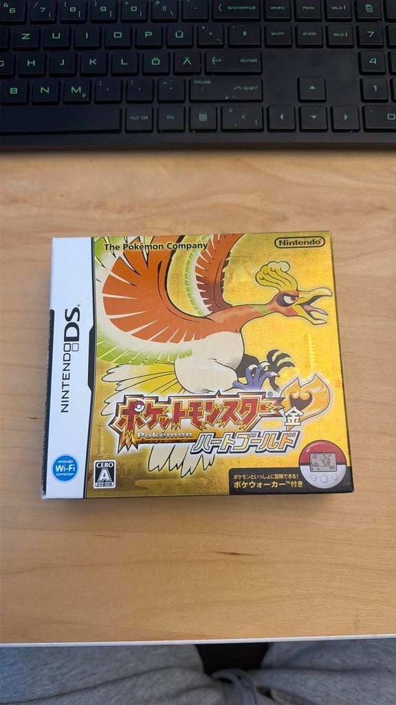 ZELDZAAM Complete Big Box Pokemon HearthGold Nintendo DS, Spelcomputers en Games, Games | Nintendo DS, Ophalen, 1 speler, Zo goed als nieuw