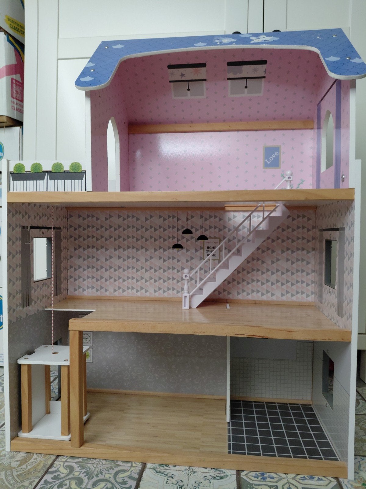 Poppenhuis, Ophalen, Gebruikt, Poppenhuis