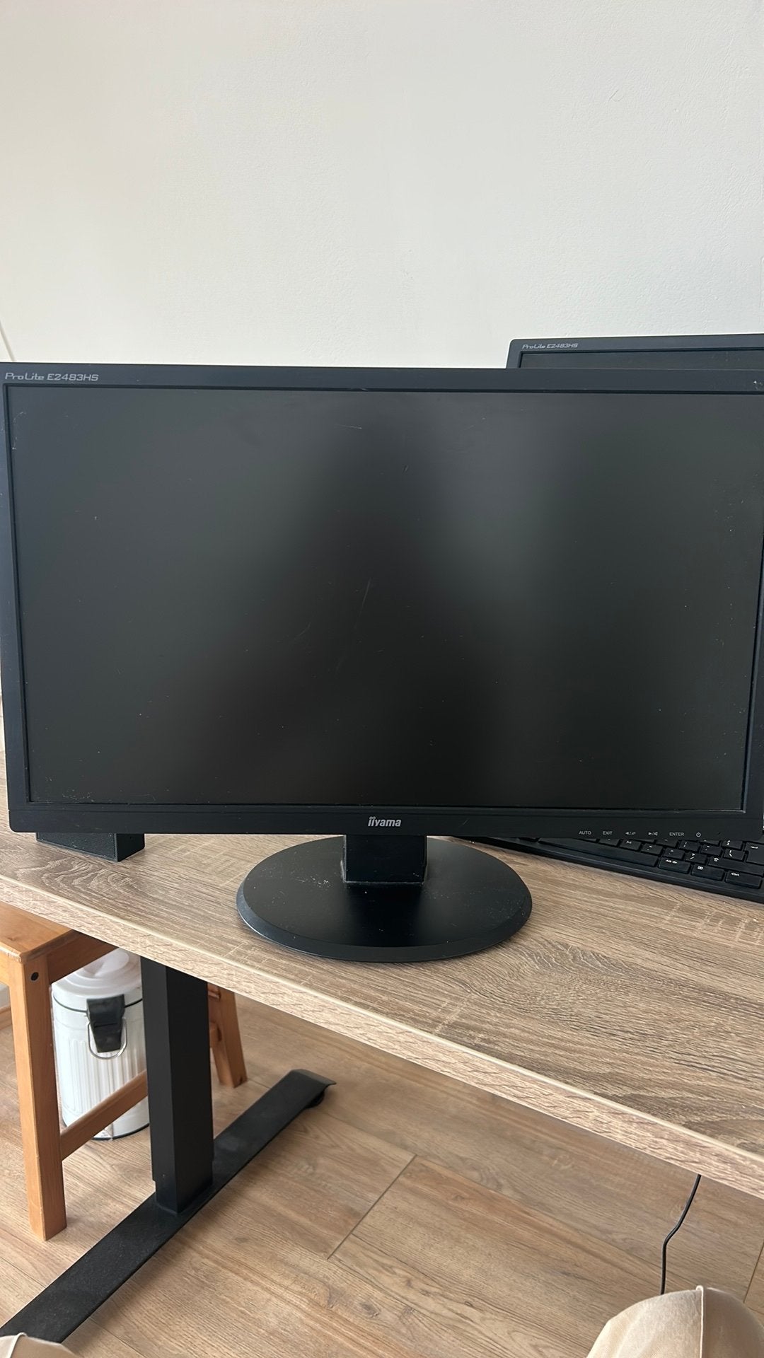 Monitor iiyama ProLite E2483HS, Ophalen, Zo goed als nieuw, Full HD, 60 Hz of minder