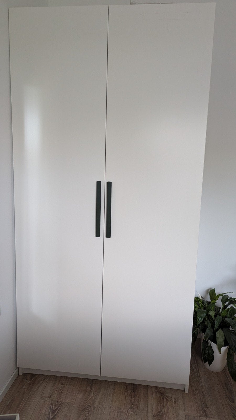 Ikea Pax kast met Forsand deur en donkergroene grepen, Ophalen, Overige materialen, Met deur(en), 200 cm of meer