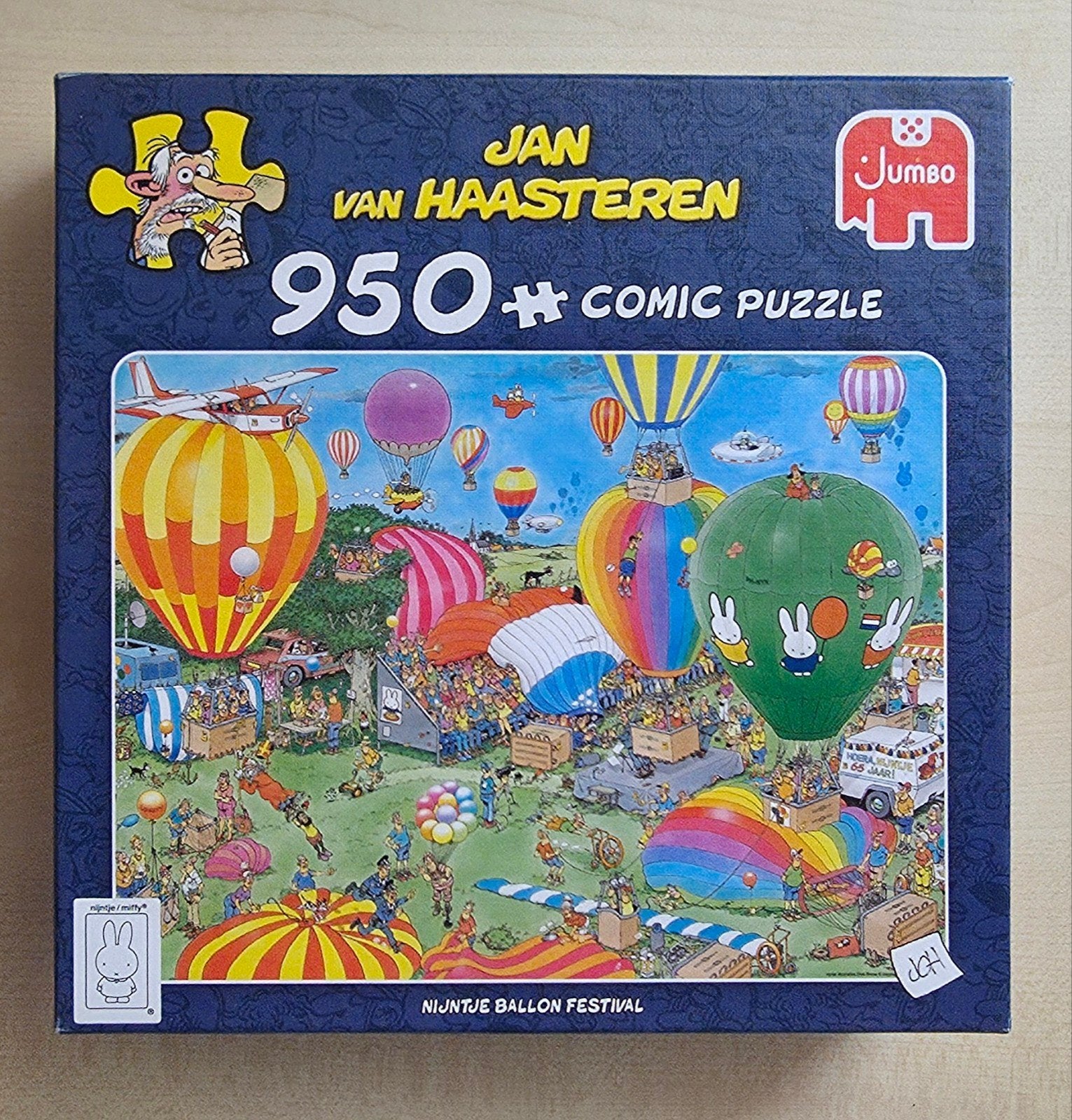Jan van Haasteren Nijntje Ballon Festival 950 stukjes, Ophalen of Verzenden